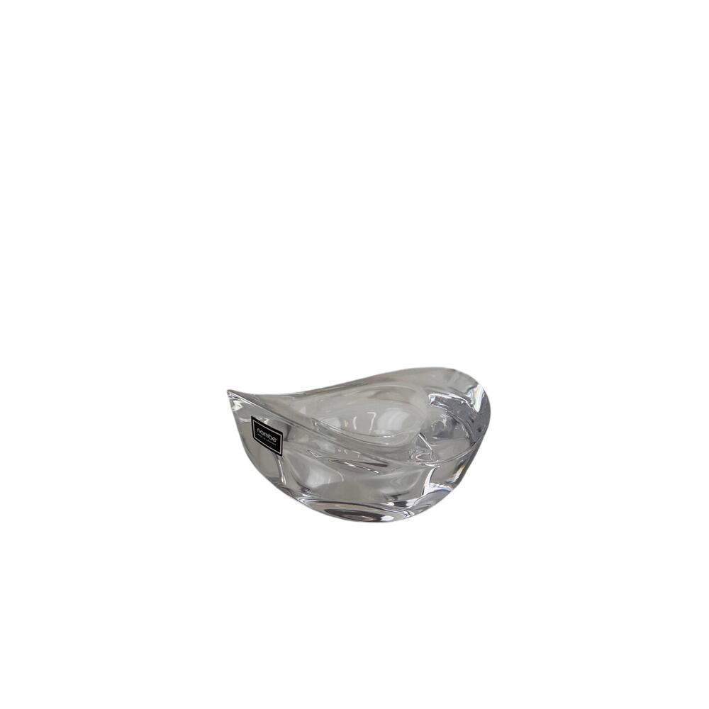 Vintage NAMBE Clear Twist Votive Candle Holder Crystal Glass Home Decorative